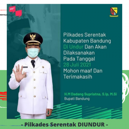 PPKM Darurat, Pilkades Serentak Kabupaten Bandung Diundur